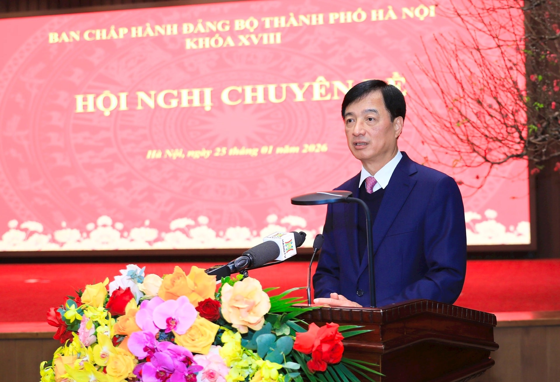 Hội nghị chuyên đề Ban Chấp hành Đảng bộ thành phố Hà Nội xem xét, cho ý kiến nhiều nội dung quan trọng Hội nghị chuyên đề Ban Chấp hành Đảng bộ thành phố Hà Nội xem xét, cho ý kiến nhiều nội dung quan trọng