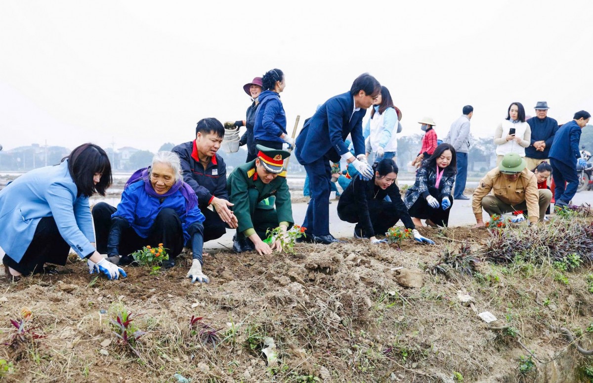 Vân Đình Rạng Rỡ Sắc Hoa Chào Mừng Thành Công Đại Hội Xiv Của Đảng Vân Đình Rạng Rỡ Sắc Hoa Chào Mừng Thành Công Đại Hội Xiv Của Đảng Và Đón Xuân Bính Ngọ