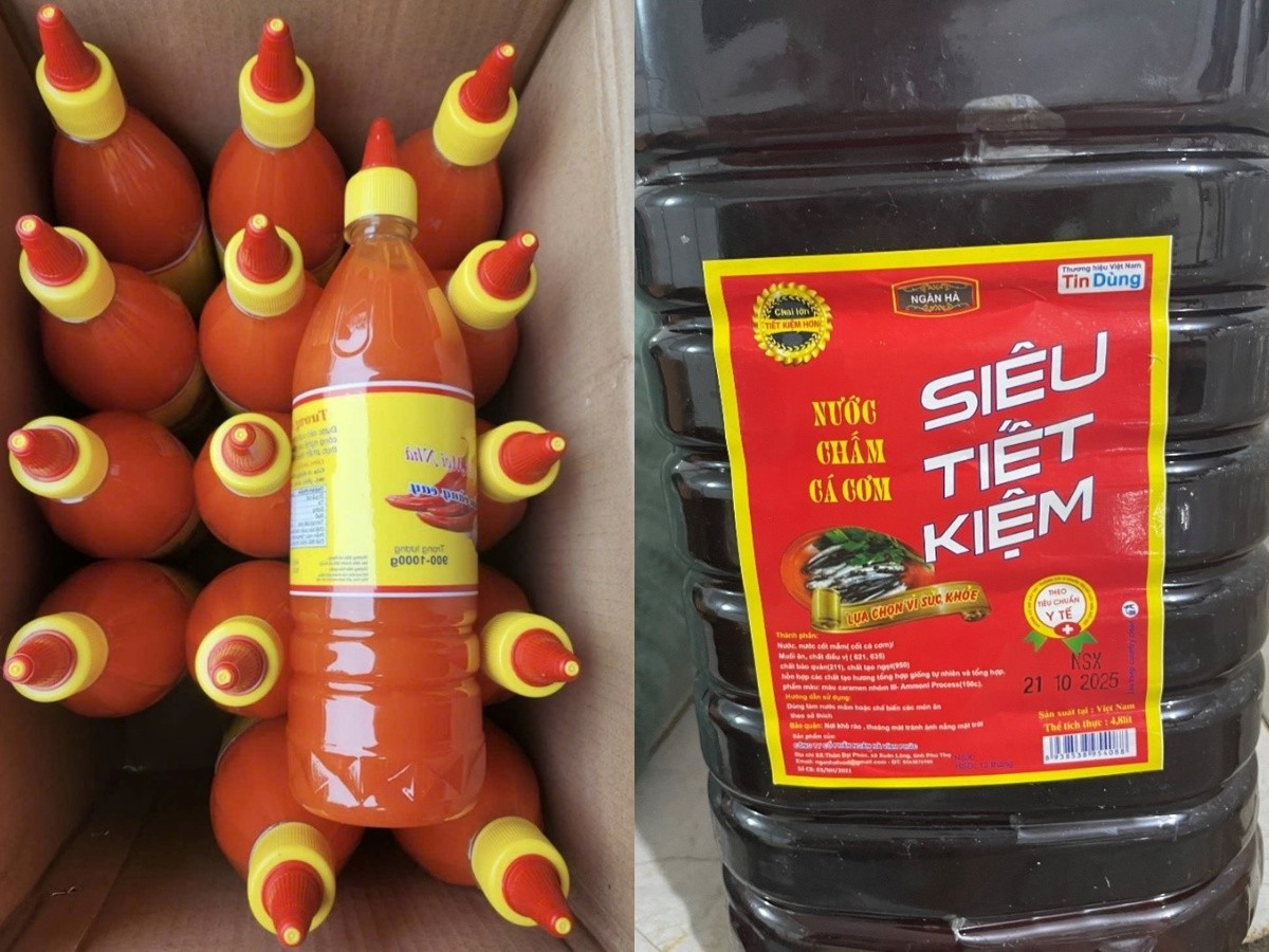 Hàng nghìn chai tương ớt, nước chấm giả Công an tỉnh Phú Thọ phát hiện doanh nghiệp sản xuất hàng nghìn chai tương ớt, nước chấm giả