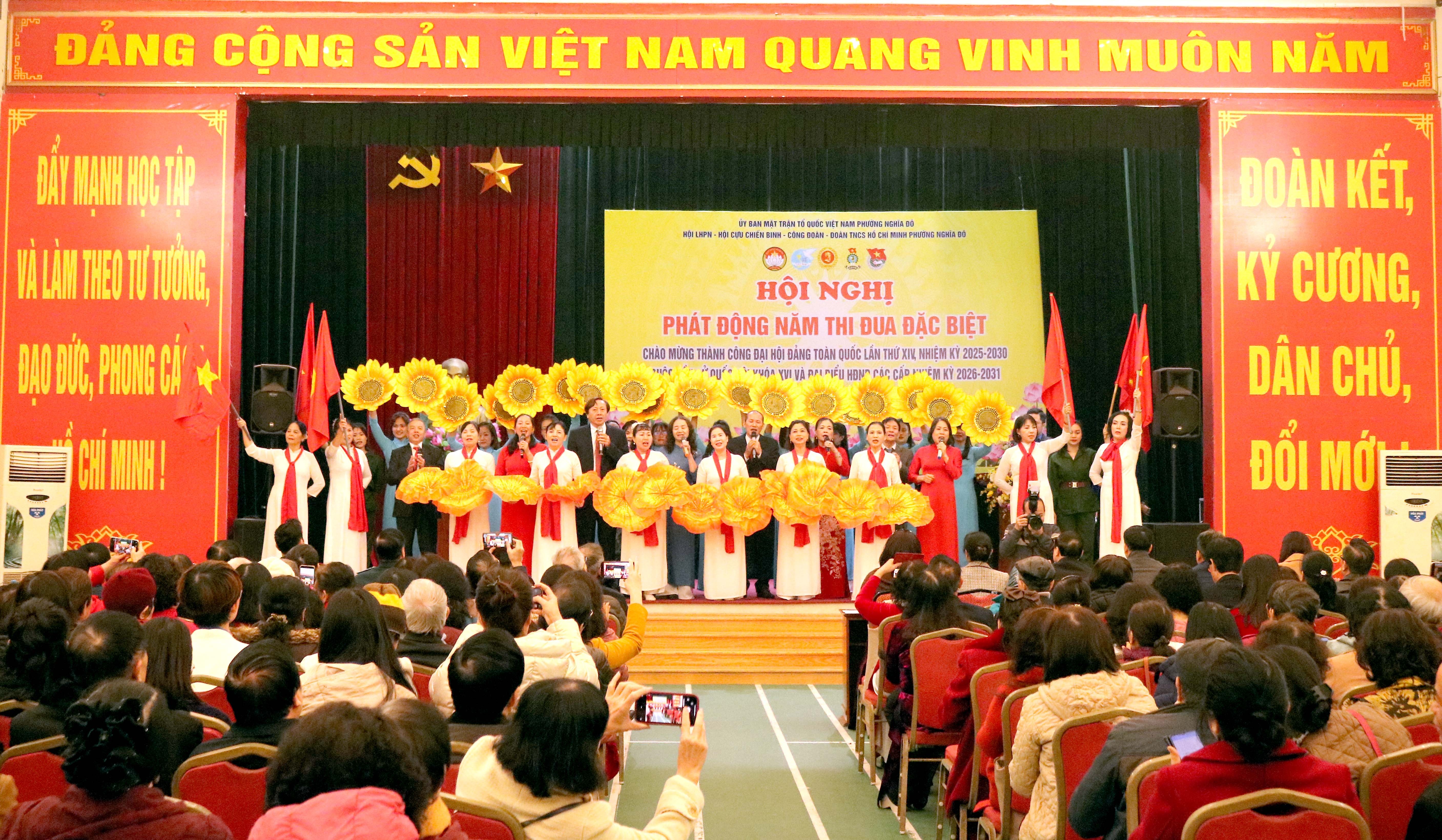 Mttq Phường Nghĩa Đô Phát Động Năm Thi Đua Đặc Biệt Chào Mừng Đại Hội Xiv Của Đảng