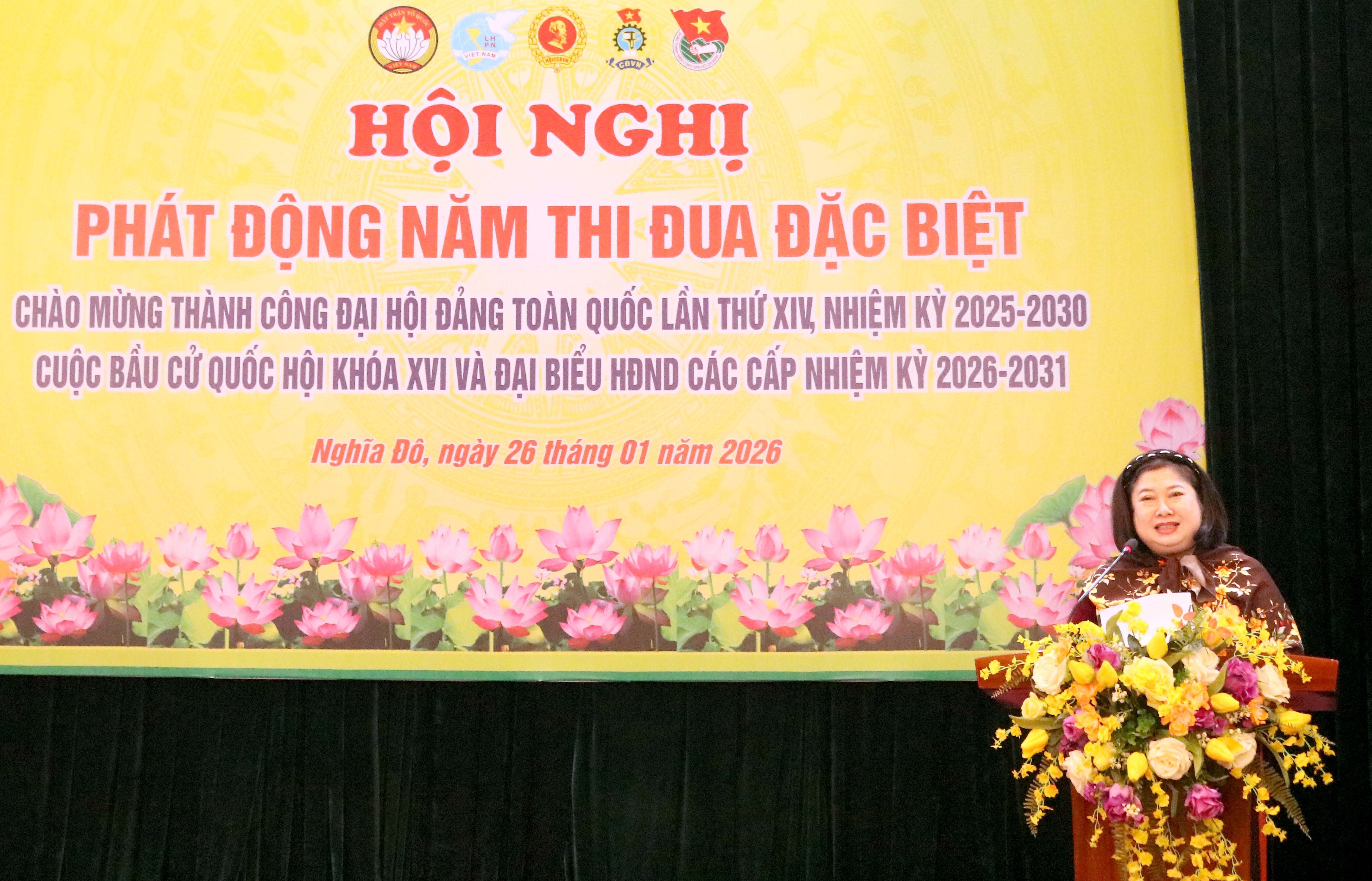 Mttq Phường Nghĩa Đô Phát Động Năm Thi Đua Đặc Biệt Chào Mừng Đại Hội Xiv Của Đảng