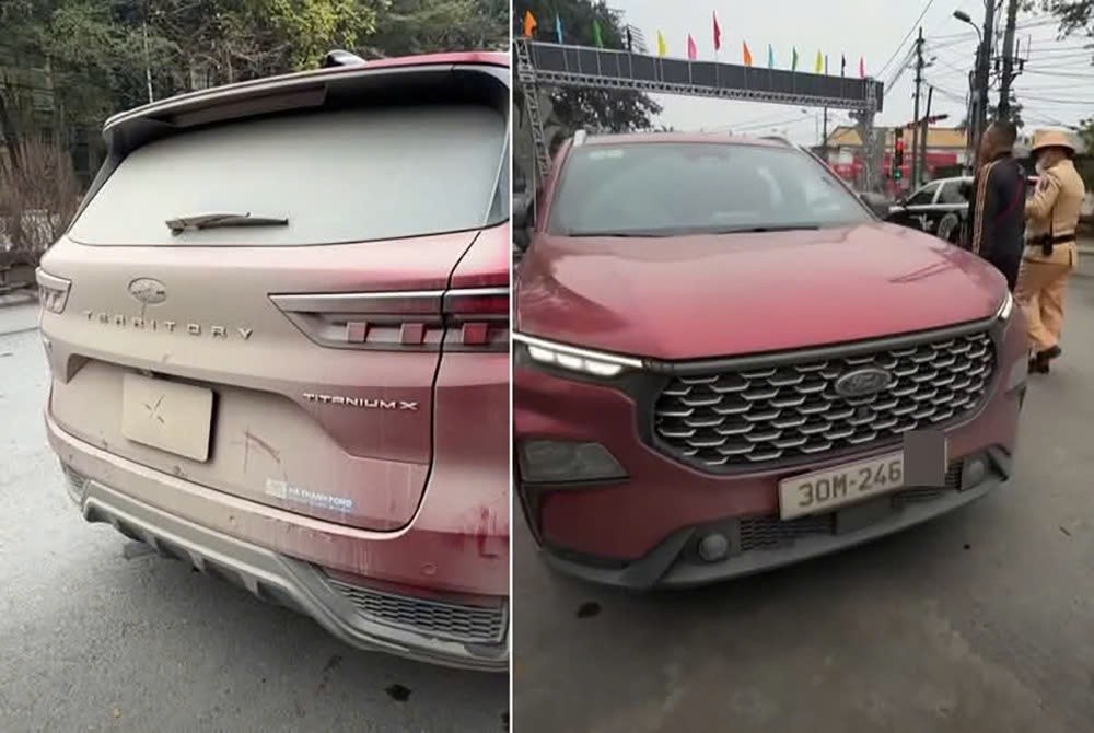 Xe bẩn nhưng biển phải sạch: Phạt 23 triệu đồng tài xế ô tô để bùn đất che khuất biển số Phạt 23 triệu đồng tài xế ô tô để bùn đất che khuất biển số
