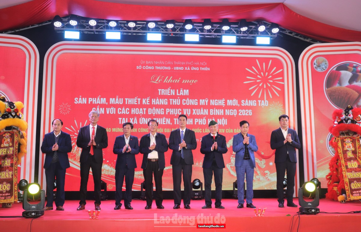 Triển lãm Xuân Bính Ngọ 2026: Điểm hẹn hội tụ tinh hoa thủ công mỹ nghệ Thủ đô