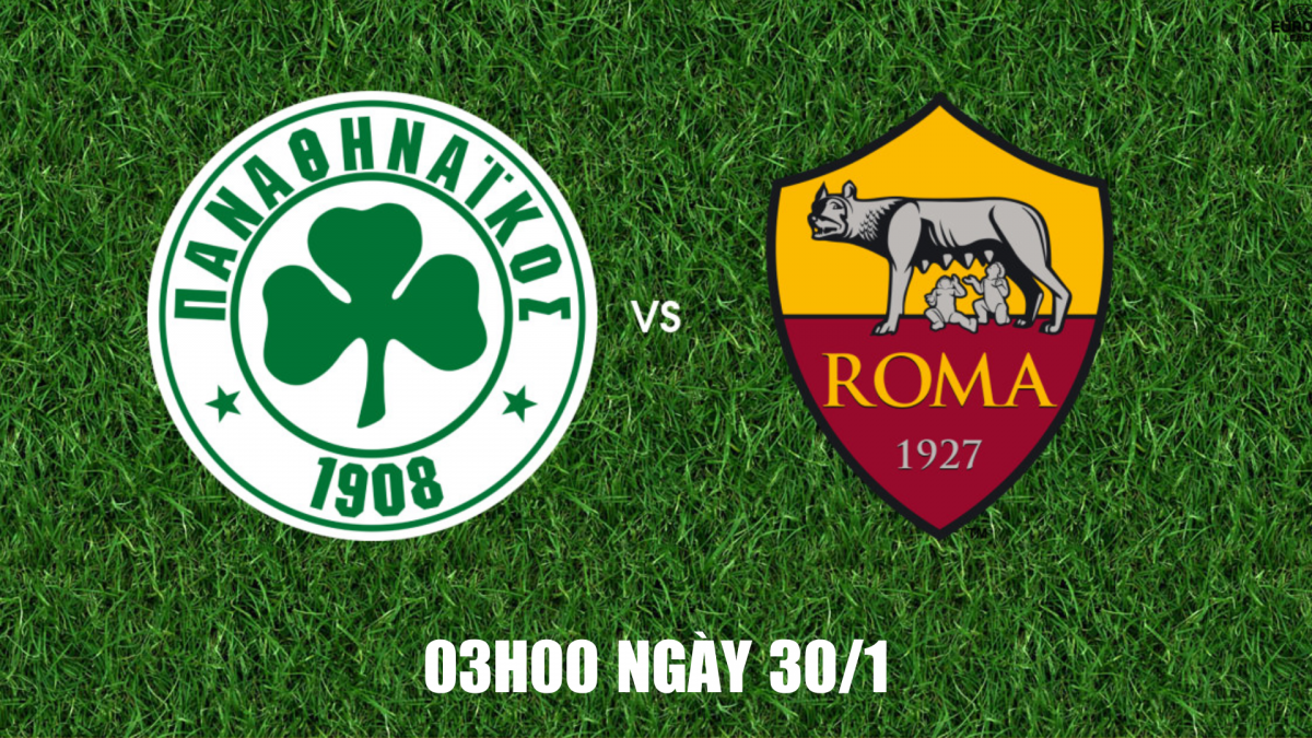 Panathinaikos vs Roma: Thử thách tại Athens cho mục tiêu Top 8 của đại diện Serie A