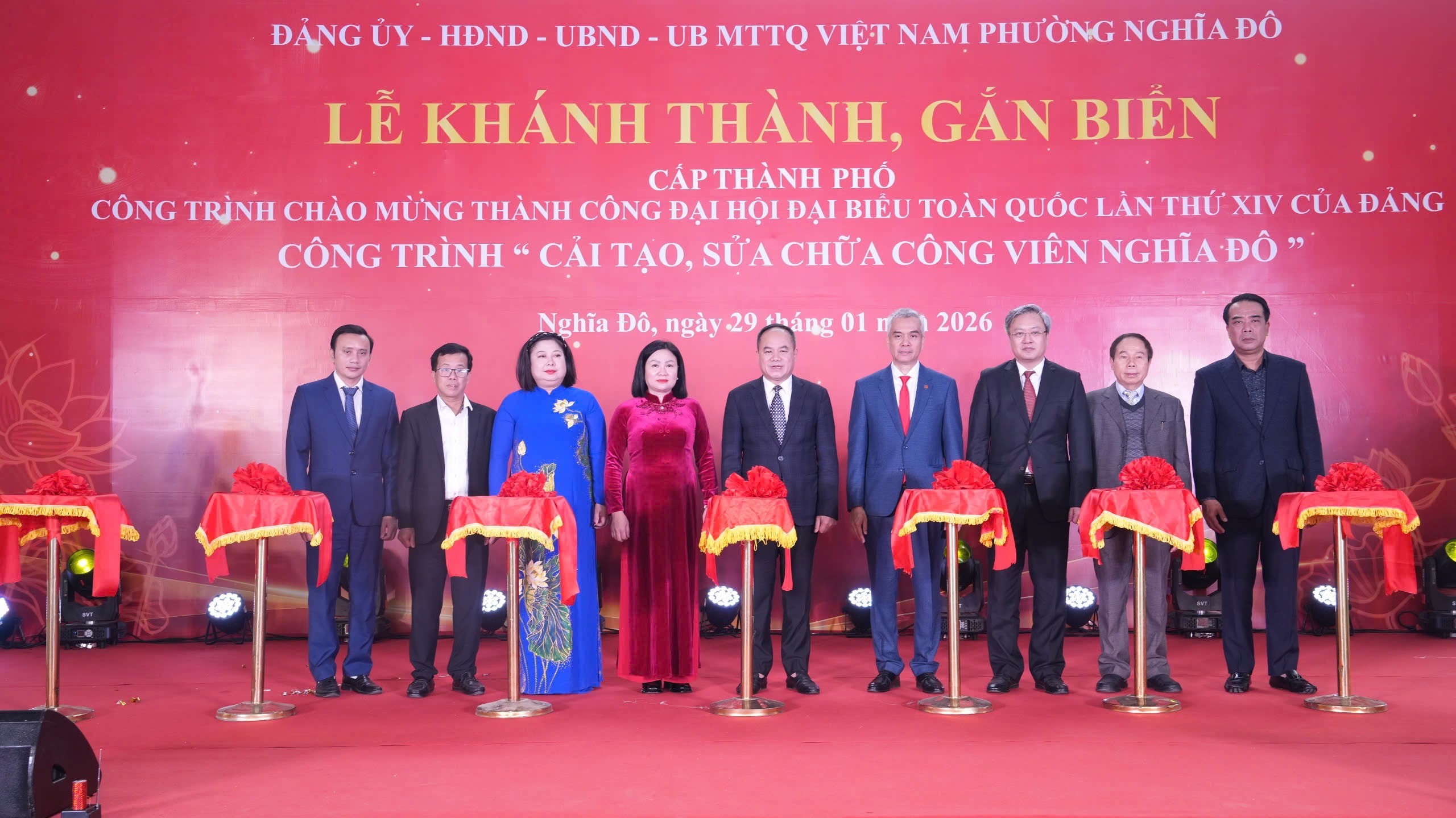 Phường Nghĩa Đô Gắn Biển Công Trình Chào Mừng Đại Hội Xiv Của Đảng Phường Nghĩa Đô Gắn Biển Công Trình Chào Mừng Đại Hội Xiv Của Đảng