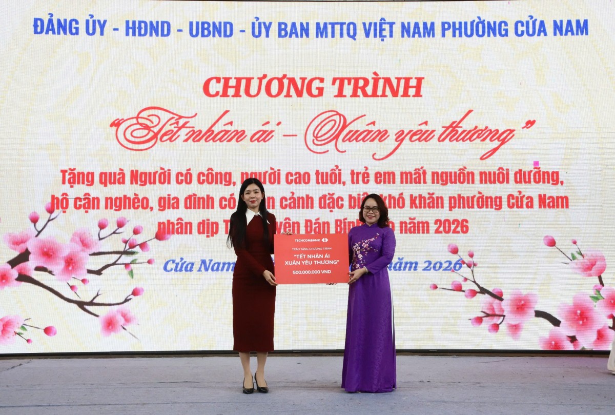 Phường Cửa Nam Lan Tỏa Tết Nhân Ái, Chăm Lo Gần 3.000 Đối Tượng Chính Sách Và Hoàn Cảnh Khó Khăn