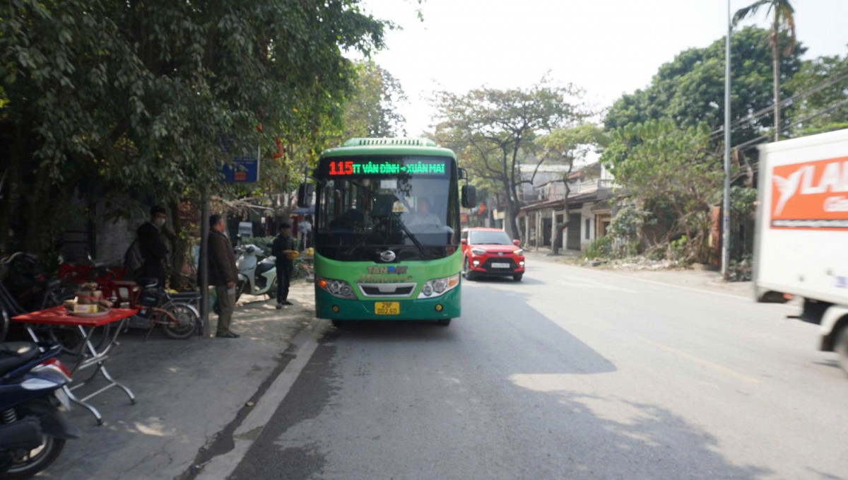 Điều chỉnh lộ trình, tên tuyến và chỉ tiêu khai thác với 4 tuyến buýt 116, 66, 67 và 115