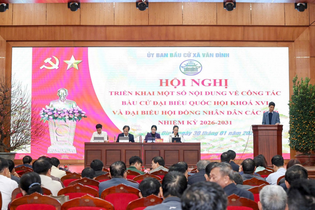 Xã Vân Đình Triển Khai Các Nội Dung Trọng Tâm Công Tác Bầu Cử Năm 2026 Xã Vân Đình Triển Khai Các Nội Dung Trọng Tâm Công Tác Bầu Cử Năm 2026