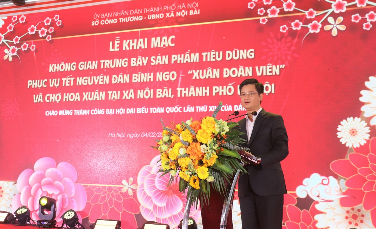 “Xuân Đoàn Viên” - điểm hẹn mua sắm Tết gắn kết cung cầu tại xã Nội Bài “Xuân Đoàn Viên” - điểm hẹn mua sắm Tết gắn kết cung cầu tại xã Nội Bài