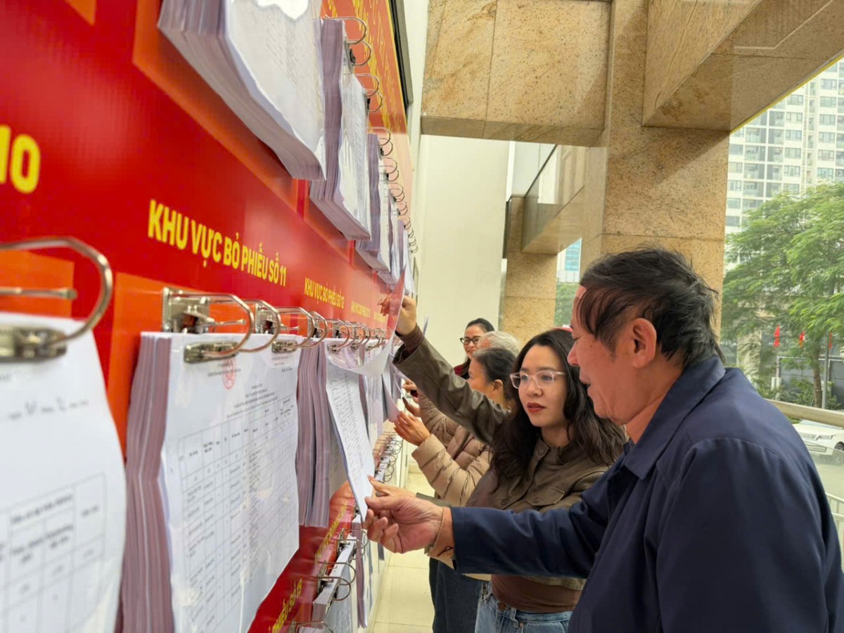 Phường Đống Đa Hoàn Thành Niêm Yết Danh Sách Cử Tri Bầu Cử Quốc Hội Và Hội Đồng Nhân Dân Các Cấp