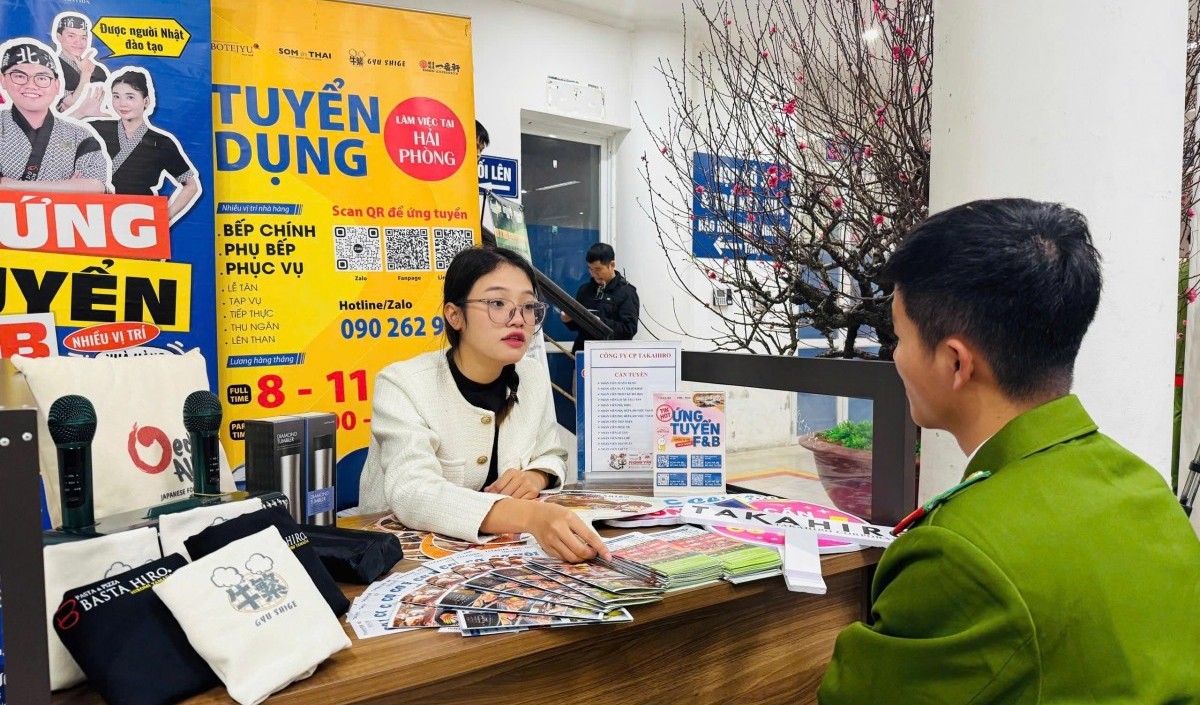 Gần 2.000 cơ hội việc làm dành cho chiến sĩ nghĩa vụ Công an Thủ đô