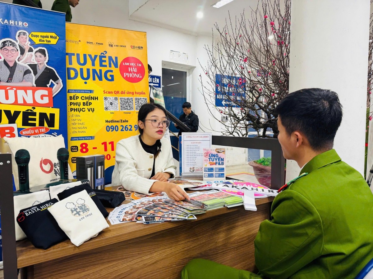 Gần 2.000 cơ hội việc làm dành cho chiến sĩ nghĩa vụ Công an Thủ đô