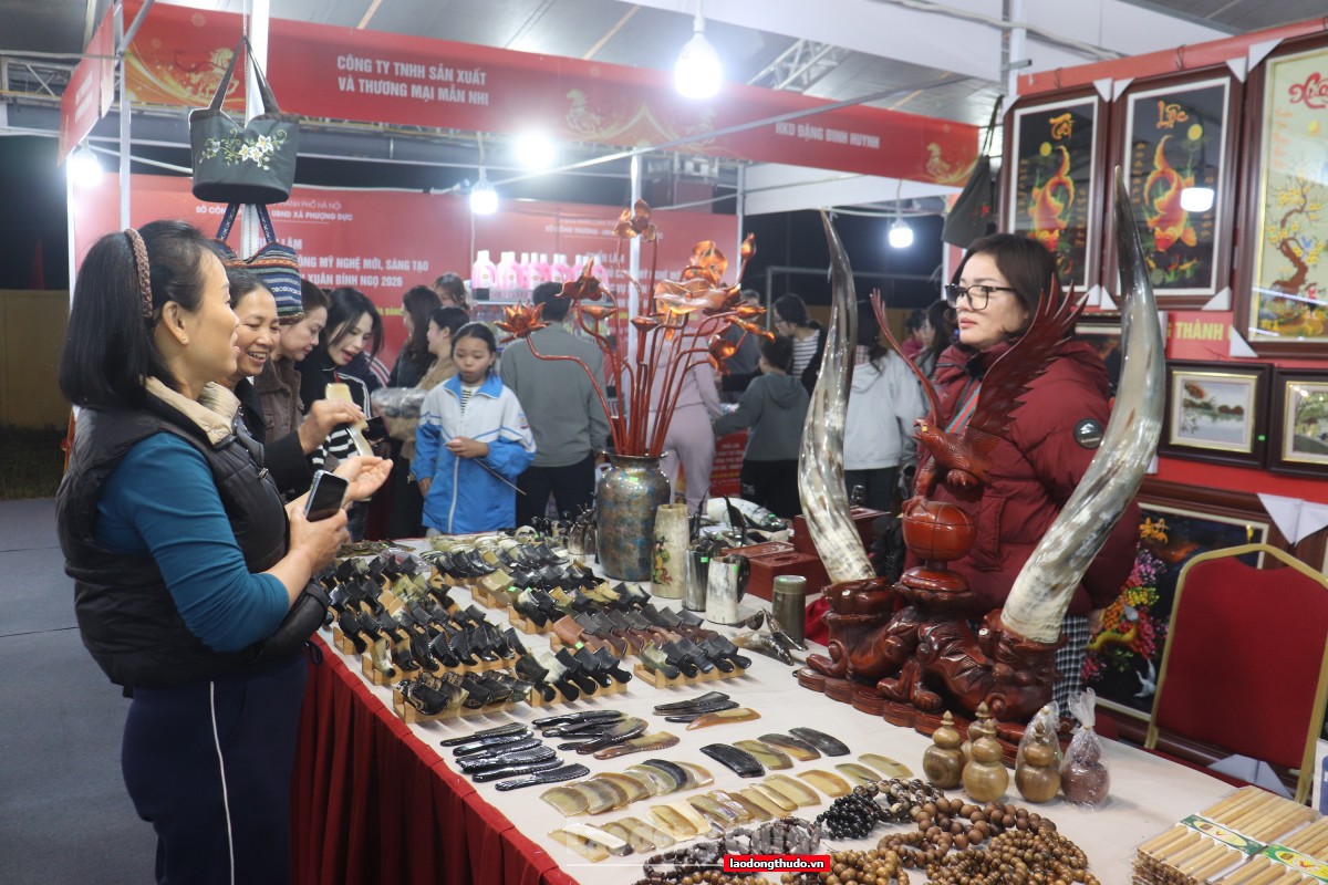 Triển l&atilde;m thủ c&ocirc;ng mỹ nghệ Xu&acirc;n B&iacute;nh Ngọ 2026: Th&uacute;c đẩy ti&ecirc;u d&ugrave;ng v&agrave; s&aacute;ng tạo l&agrave;ng nghề