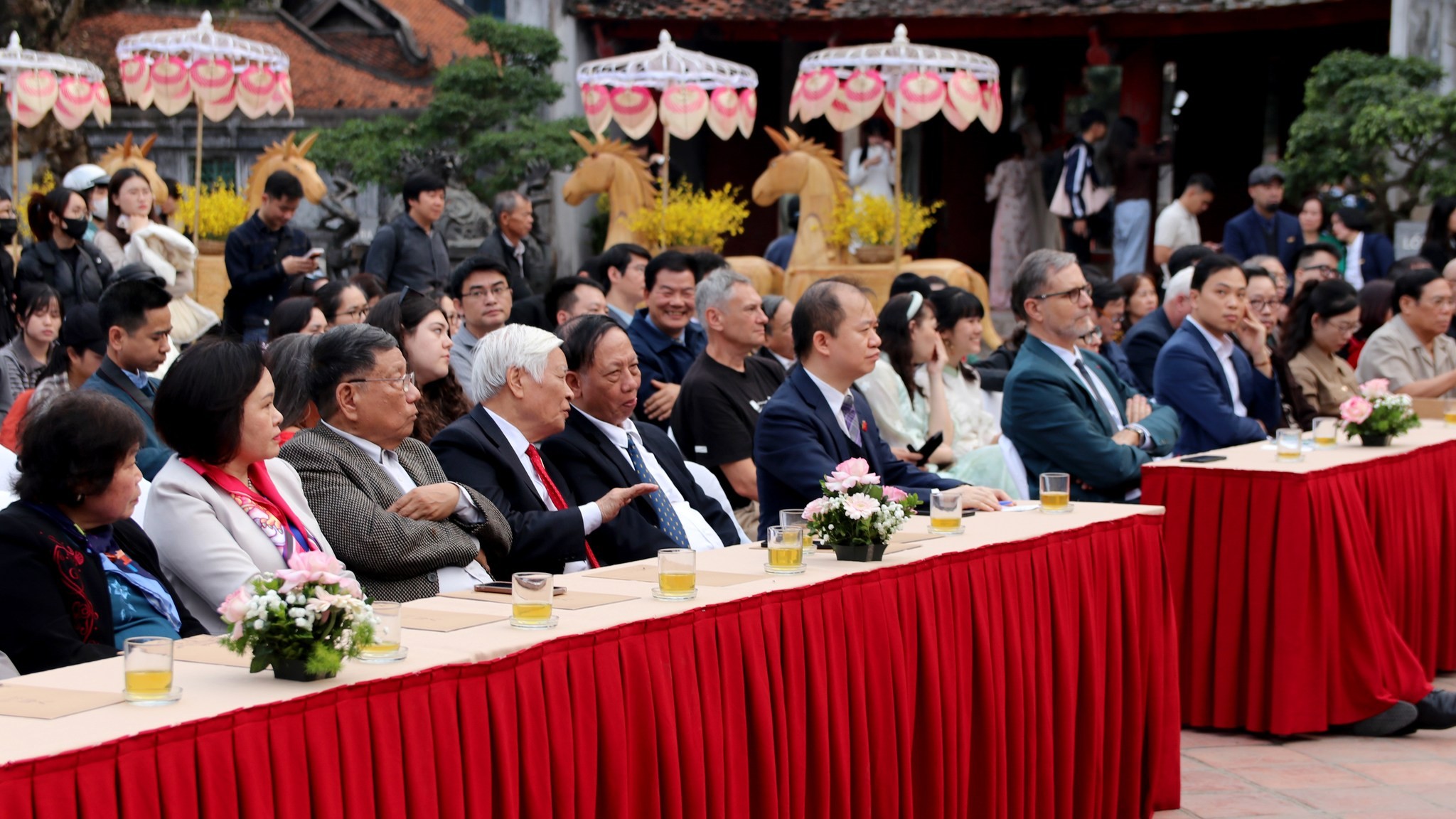 Khai mạc trưng bày “Sử đá lưu danh” tại Di tích Quốc gia đặc biệt Văn Miếu - Quốc Tử Giám