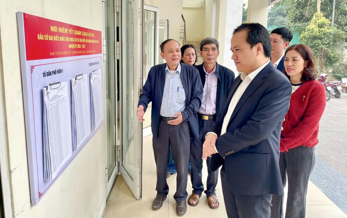 Cử Tri Phường Đông Ngạc Tín Nhiệm Cao Đối Với Các Ứng Cử Viên Đại Biểu Hđnd Các Cấp