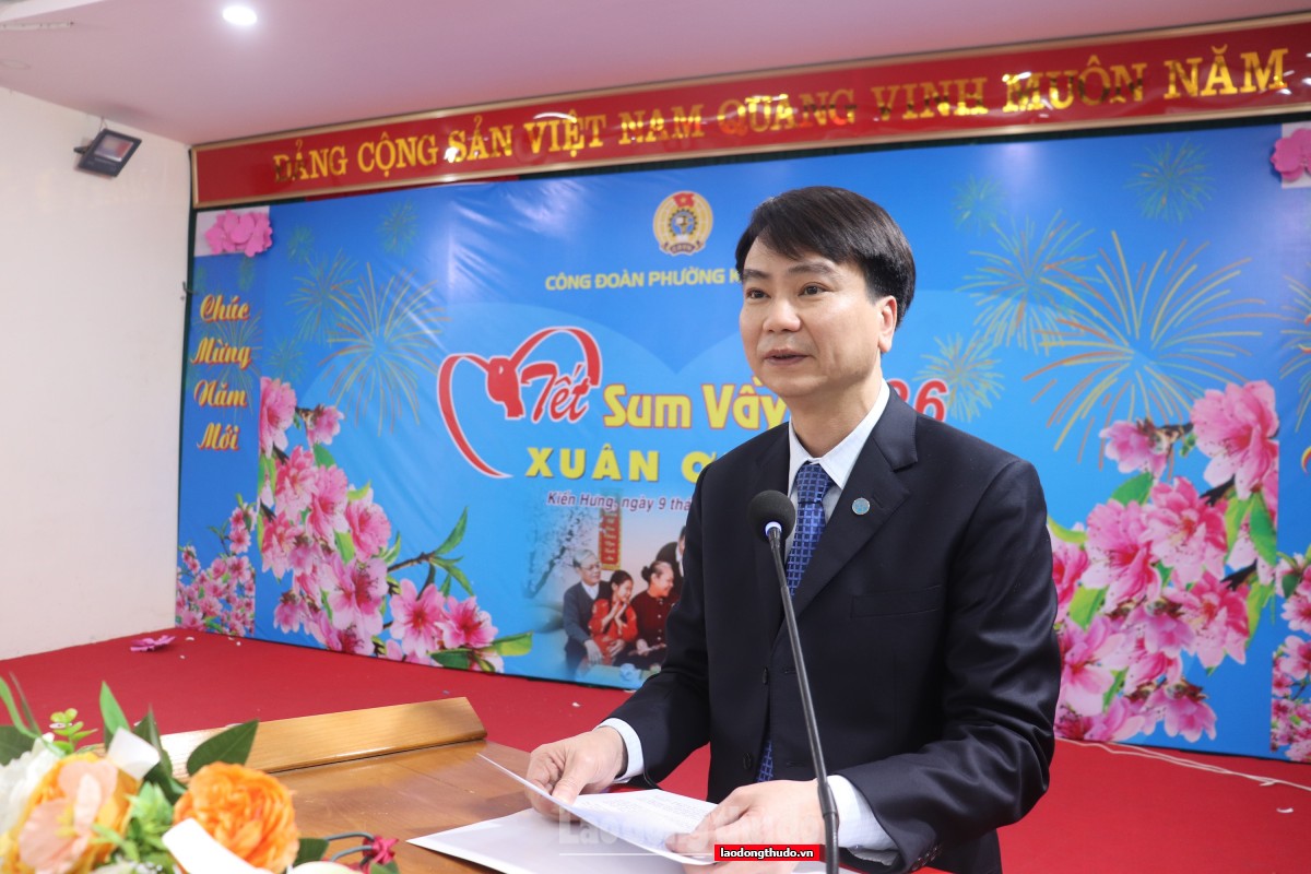 Rộn ràng “Tết sum vầy - Xuân Bính Ngọ 2026” tại phường Kiến Hưng Rộn ràng “Tết Sum vầy - Xuân Bính Ngọ 2026” tại phường Kiến Hưng
