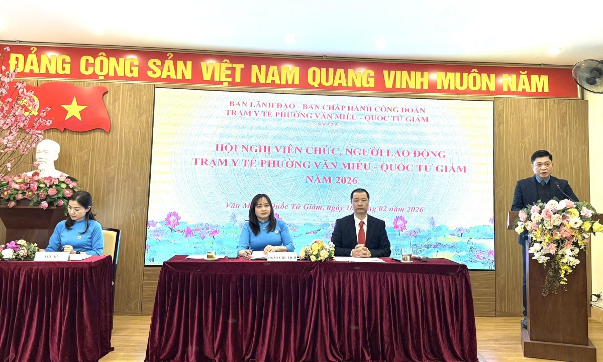 Phát huy dân chủ, đoàn kết, quyết tâm hoàn thành nhiệm vụ năm 2026