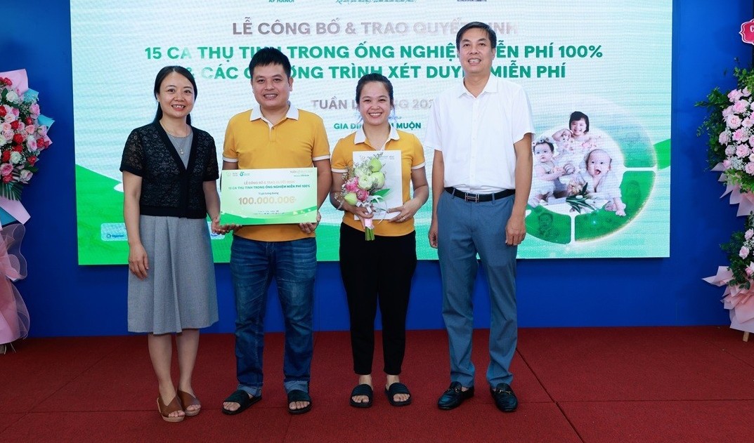 Cái kết viên mãn của cặp vợ chồng sau 8 năm hiếm muộn