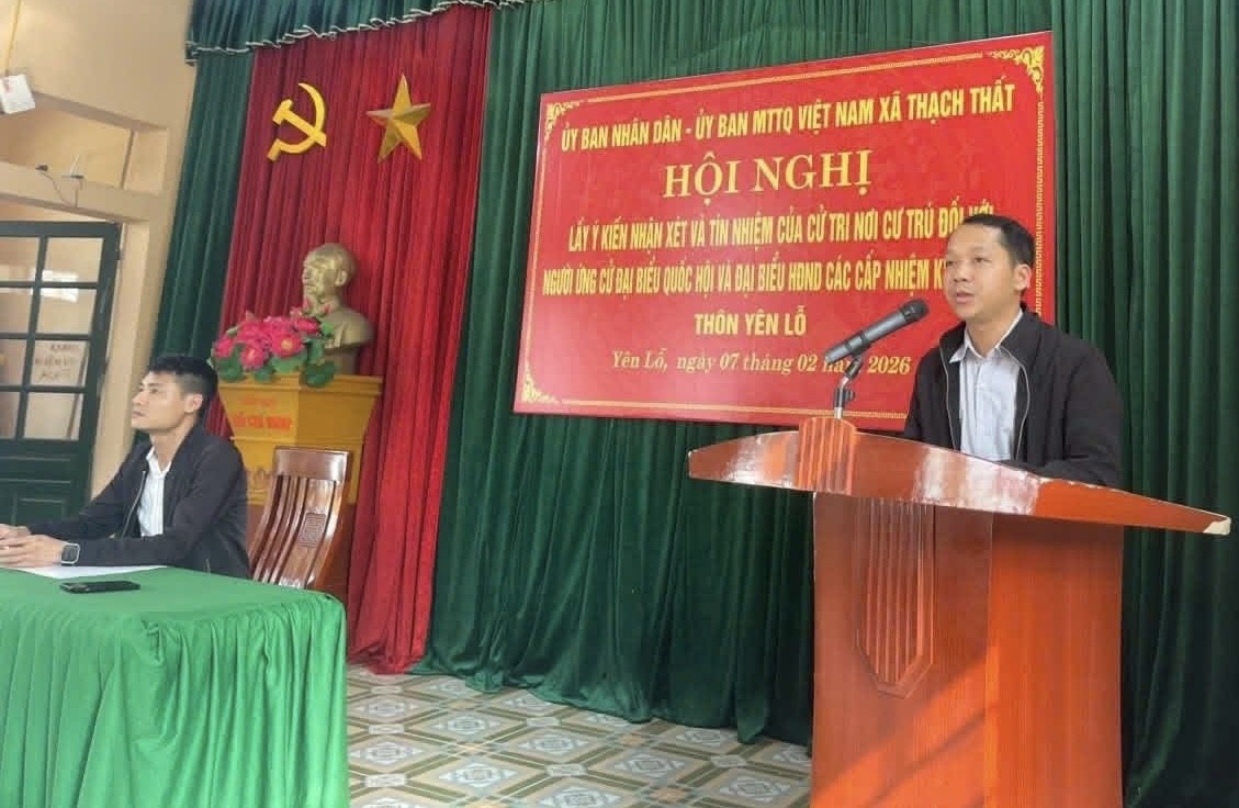 Thạch Thất Hoàn Thành Lấy Ý Kiến Cử Tri Nơi Cư Trú Đối Với Người Ứng Cử Hội Đồng Nhân Dân