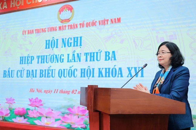 Thống Nhất 217 Người Đủ Điều Kiện Lập Danh Sách Ứng Cử Đại Biểu Quốc Hội Khóa Xvi