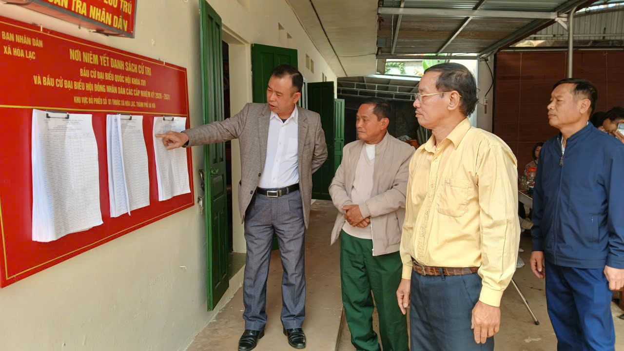 Hòa Lạc Chủ Động, Bài Bản Trong Công Tác Chuẩn Bị Bầu Cử Đại Biểu Hội Đồng Nhân Dân Xã Hòa Lạc Chủ Động, Bài Bản Trong Công Tác Chuẩn Bị Bầu Cử Đại Biểu Hội Đồng Nhân Dân Xã