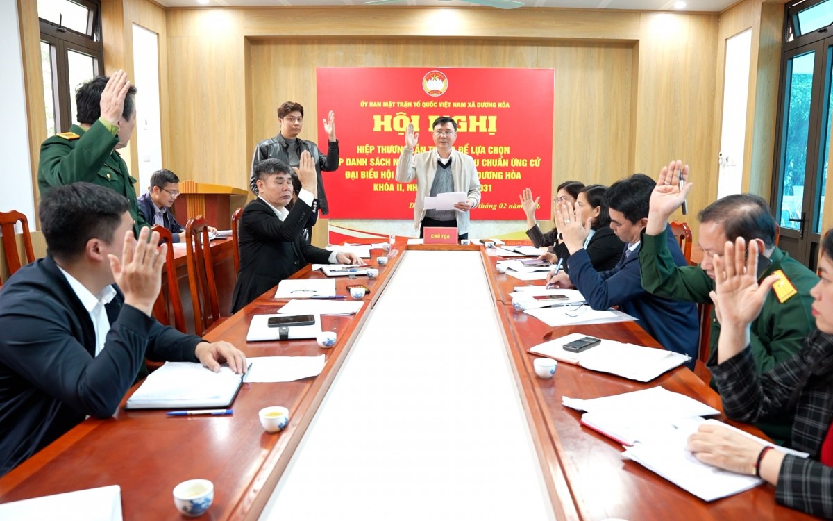 Xã Dương Hoà sẵn sàng cho ngày hội non sông