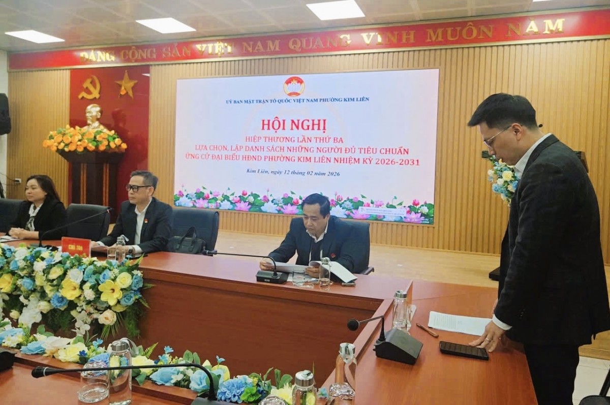 Phường Kim Liên Lập Danh Sách 45 Ứng Cử Viên Hđnd Nhiệm Kỳ 2026 - 2031