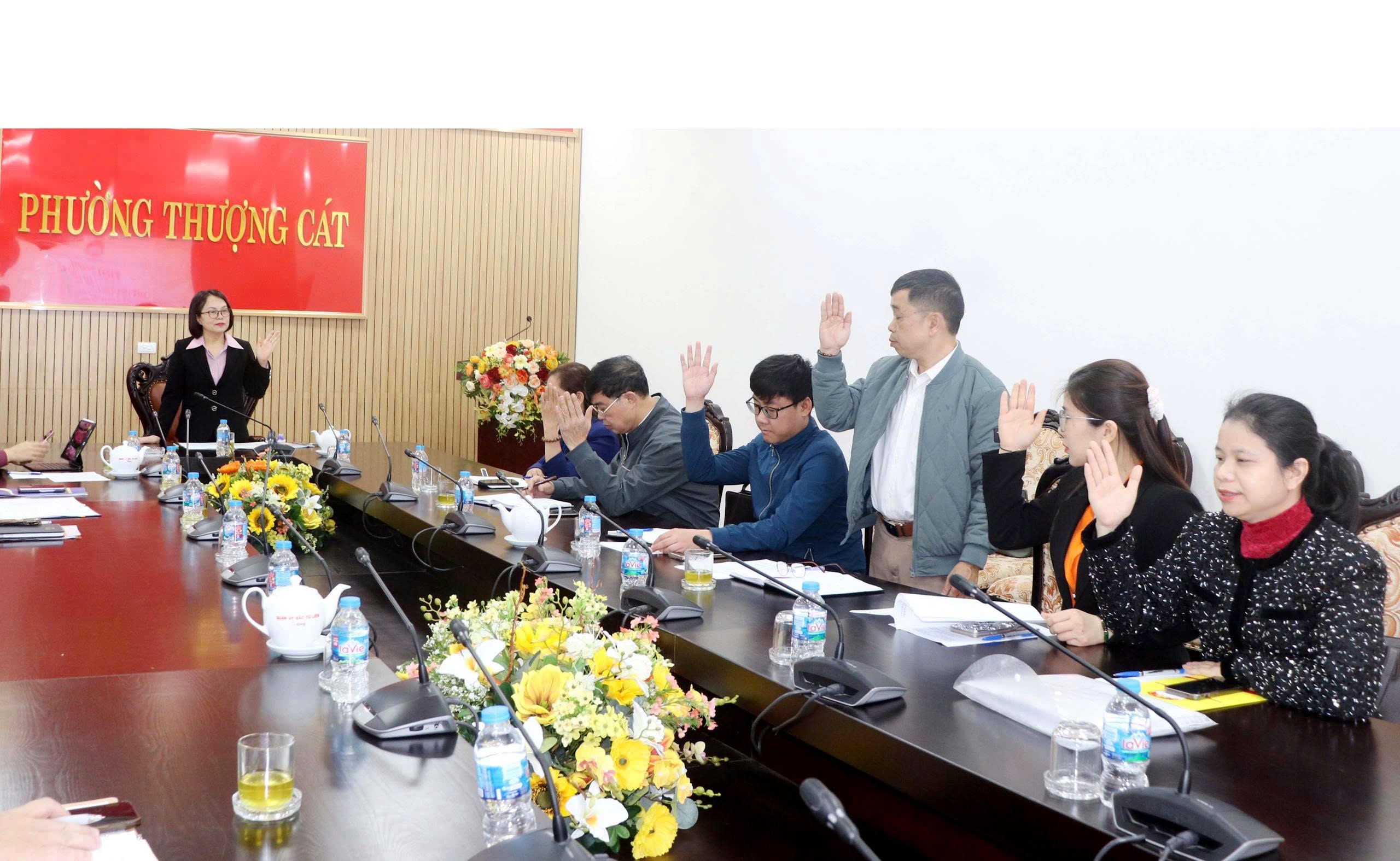 Thượng Cát Nhất Trí Thông Qua Danh Sách 26 Ứng Cử Viên Hđnd Nhiệm Kỳ 2026 - 2031