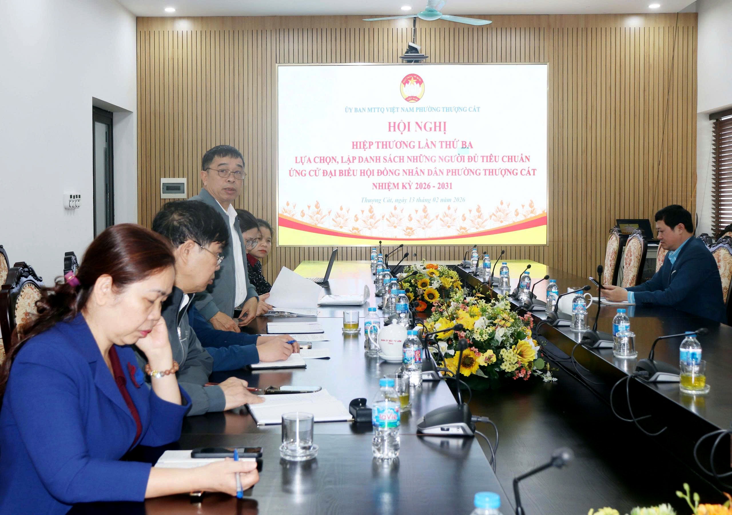 Thượng Cát Nhất Trí Thông Qua Danh Sách 26 Ứng Cử Viên Hđnd Nhiệm Kỳ 2026 - 2031