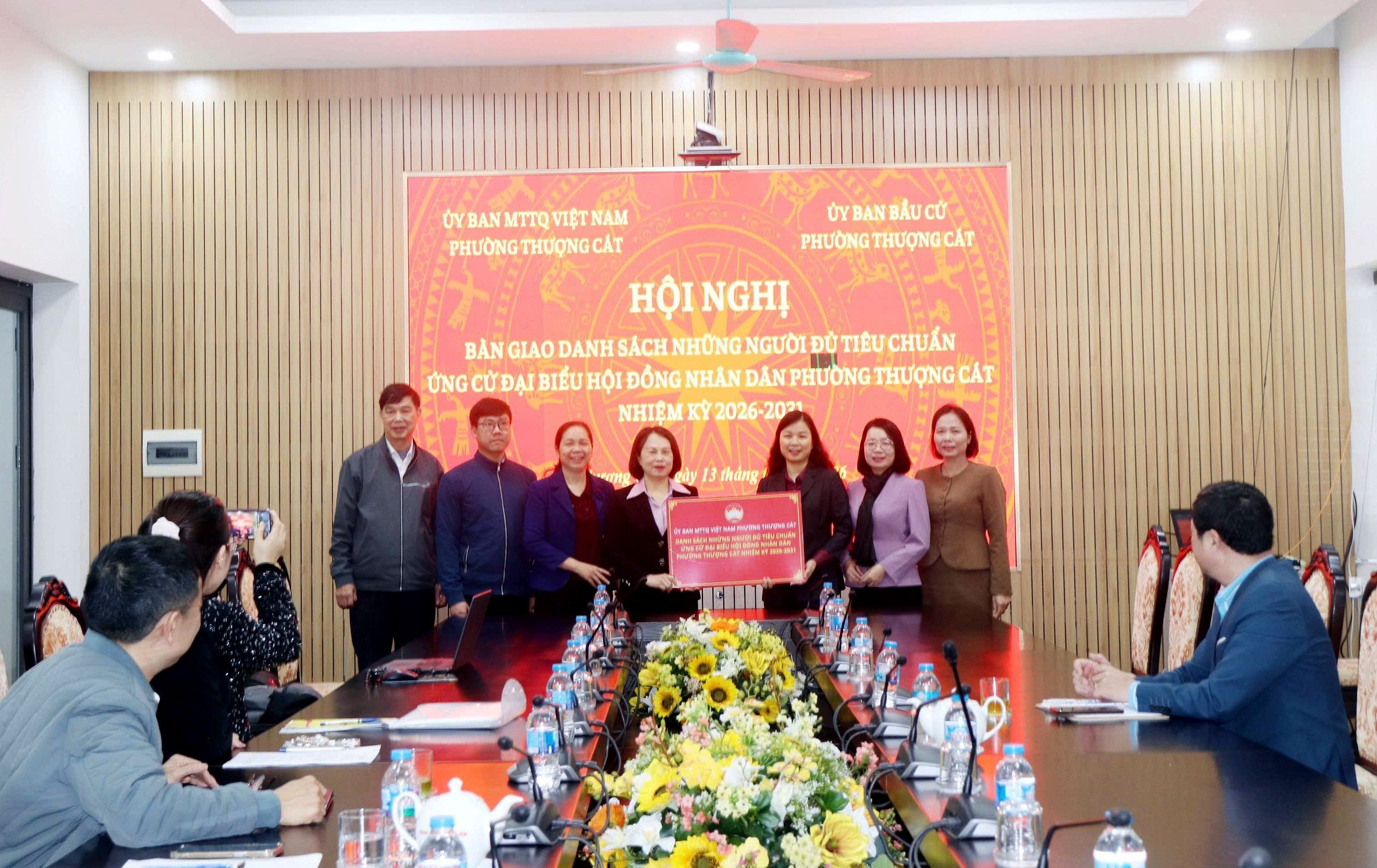 Thượng Cát Nhất Trí Thông Qua Danh Sách 26 Ứng Cử Viên Hđnd Nhiệm Kỳ 2026 - 2031