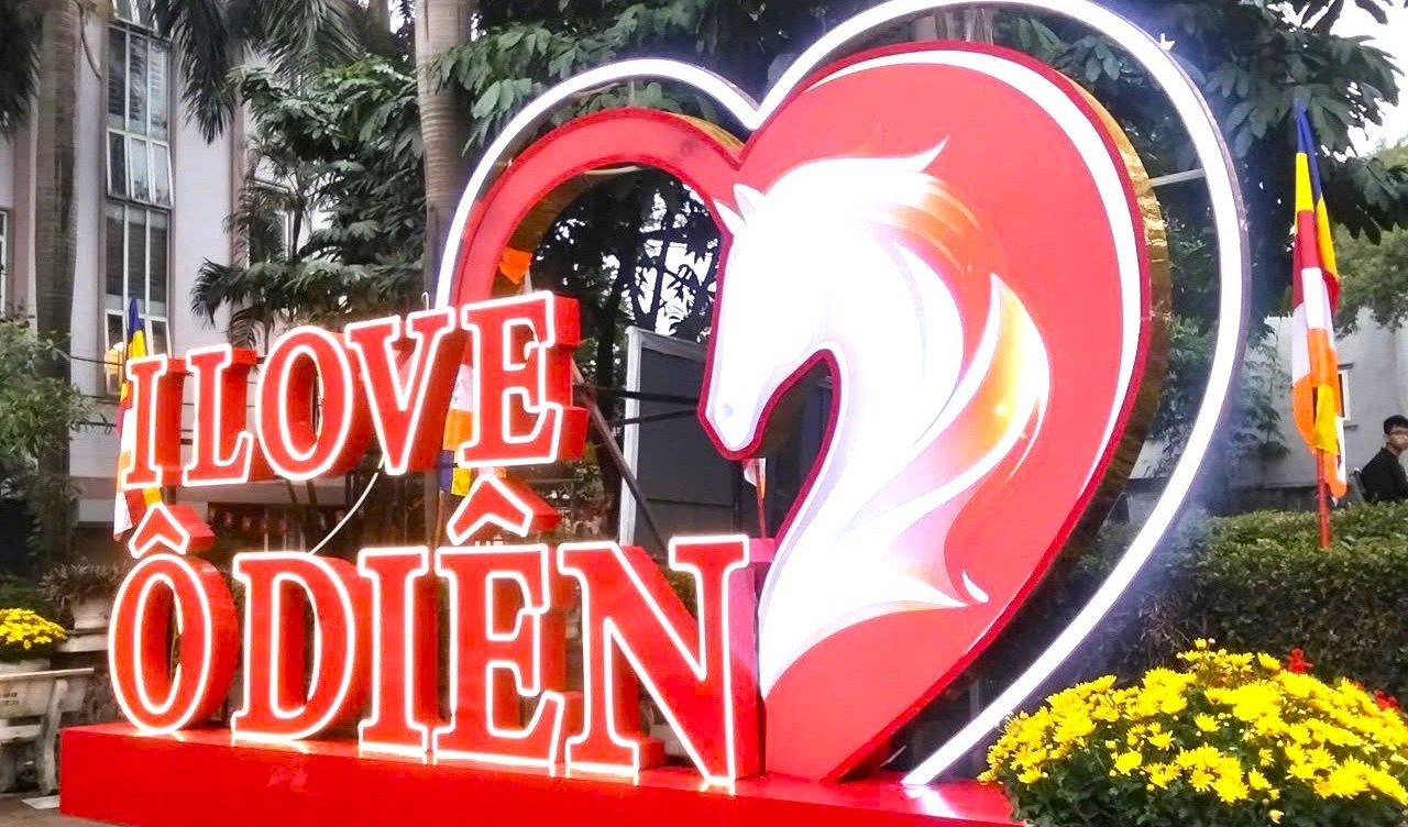 Xã Ô Diên có nhiều điểm check in tuyệt đẹp dịp Tết Nguyên Đán 2026