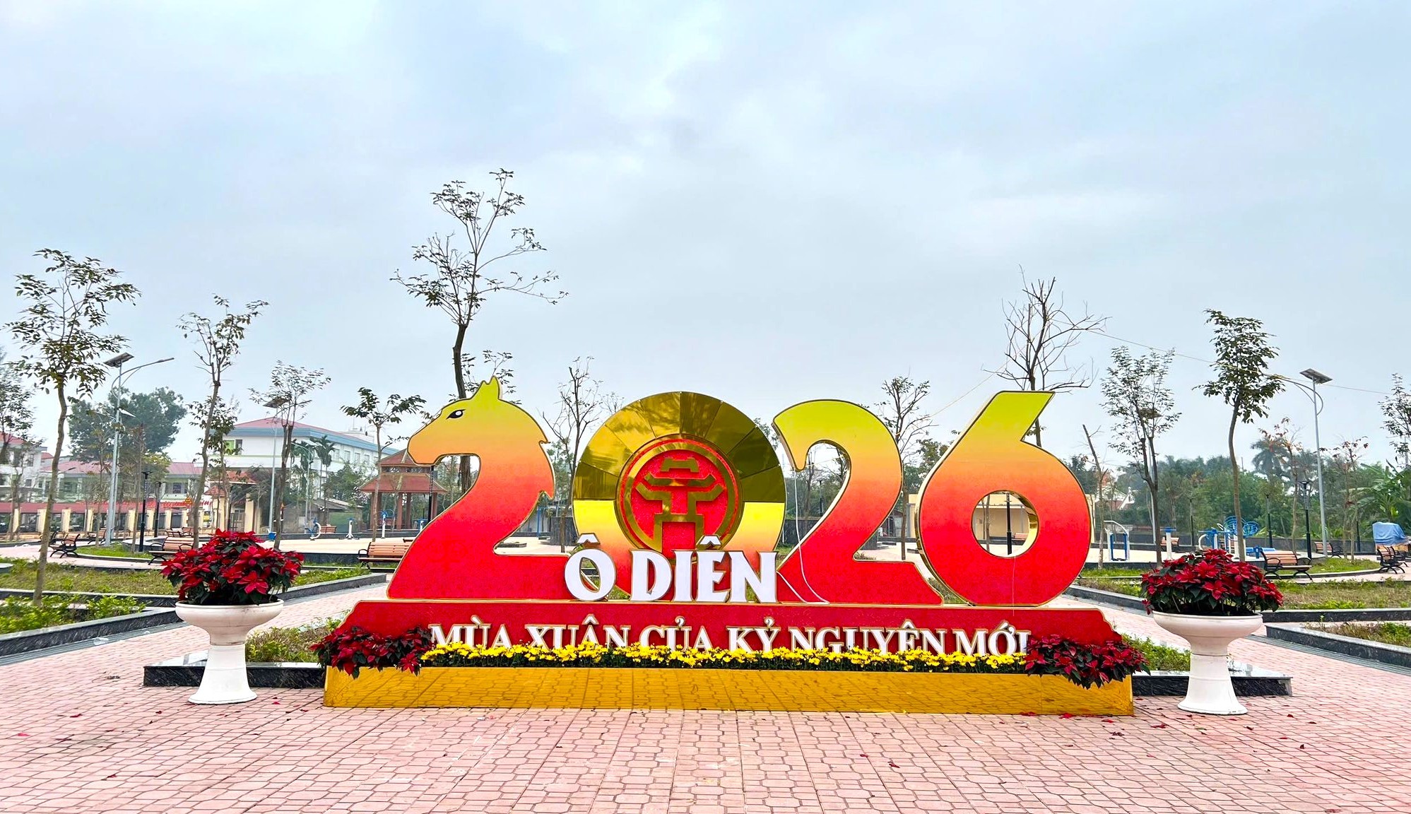 Xã Ô Diên có nhiều điểm check in chúc mừng năm mới chào đón Tết Nguyên Đán 2026 Xã Ô Diên có nhiều điểm check in tuyệt đẹp dịp Tết Nguyên Đán 2026