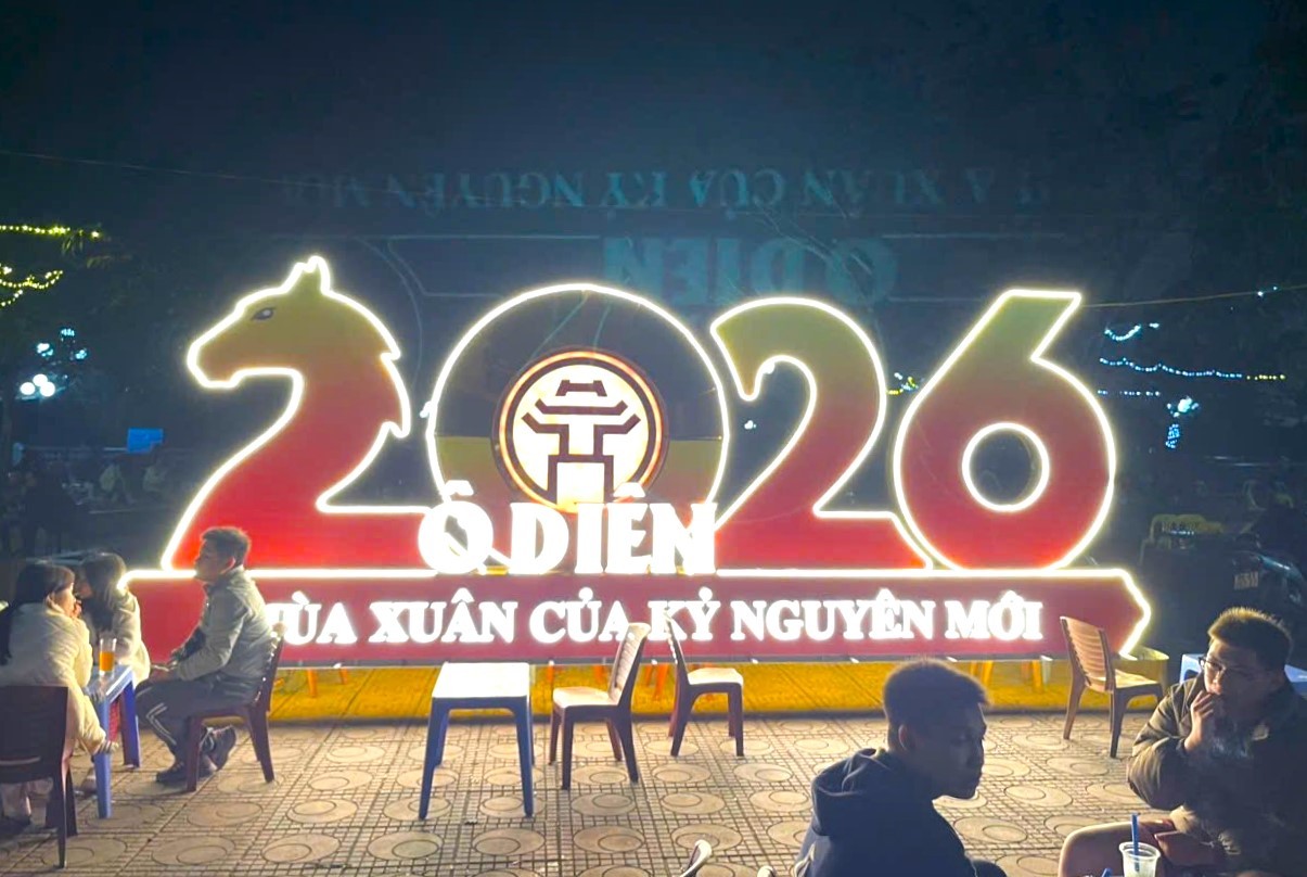 Xã Ô Diên có nhiều điểm check in chúc mừng năm mới chào đón Tết Nguyên Đán 2026 Xã Ô Diên có nhiều điểm check in tuyệt đẹp dịp Tết Nguyên Đán 2026
