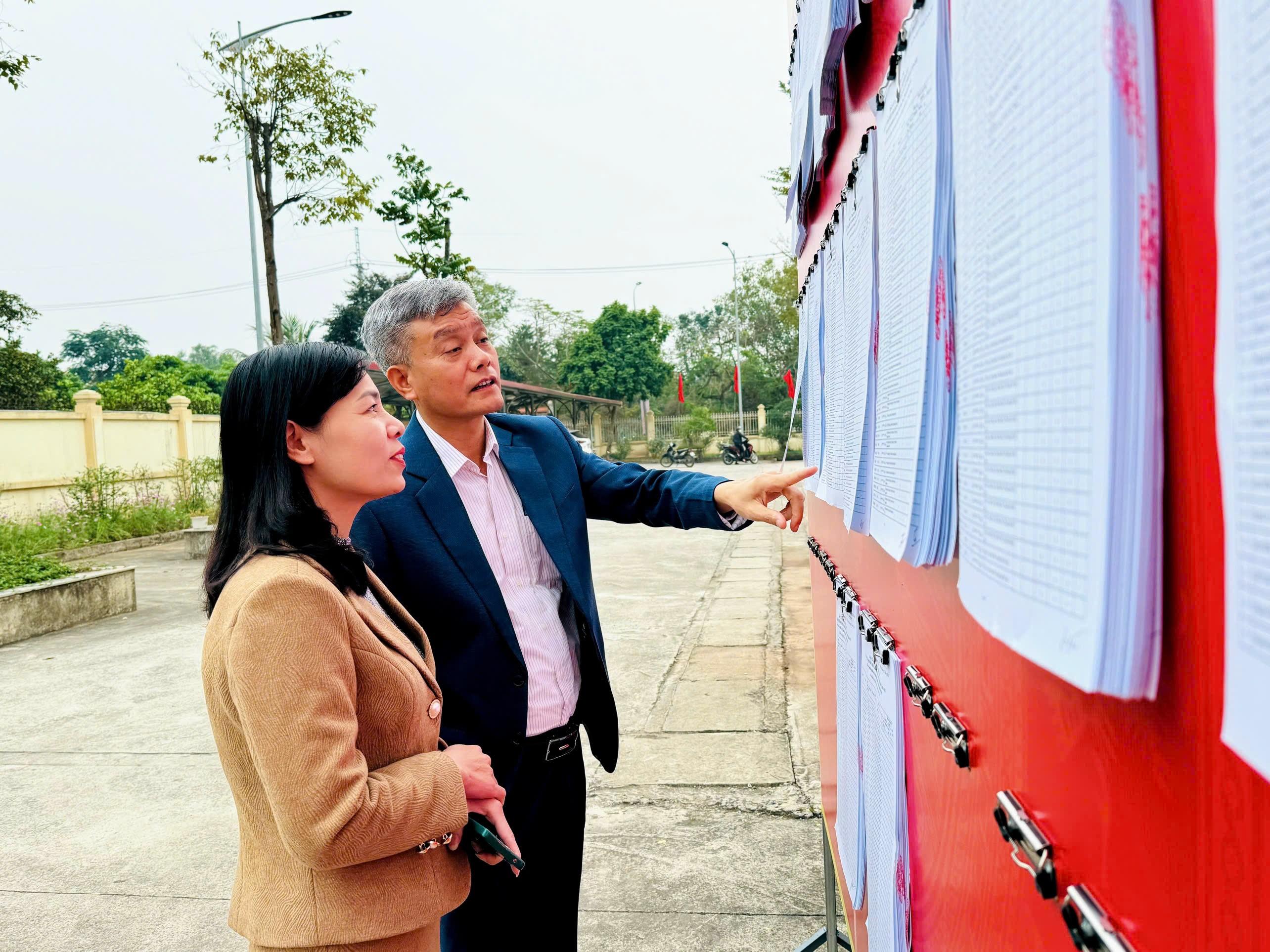 Chặt chẽ, dân chủ trong triển khai quy trình bầu cử tại xã Nam Phù