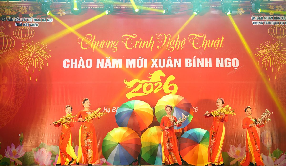 Đặc sắc chuỗi chương trình nghệ thuật đêm Giao thừa tại Hà Nội