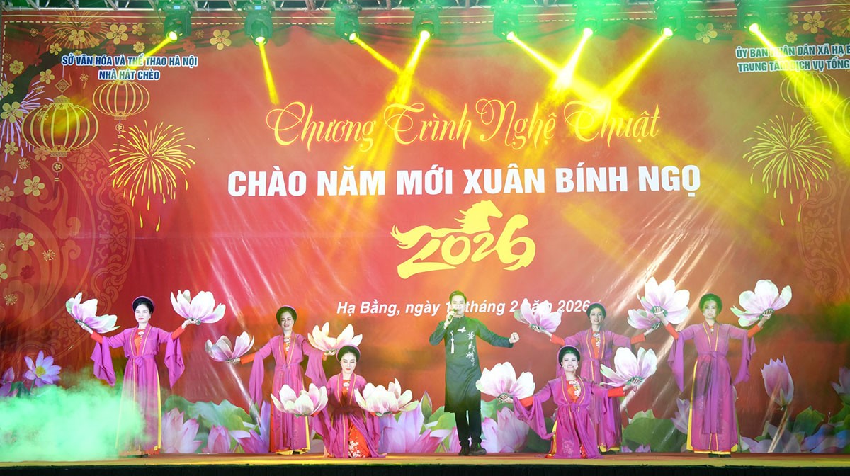Đặc sắc chuỗi chương trình nghệ thuật đêm Giao thừa tại Hà Nội