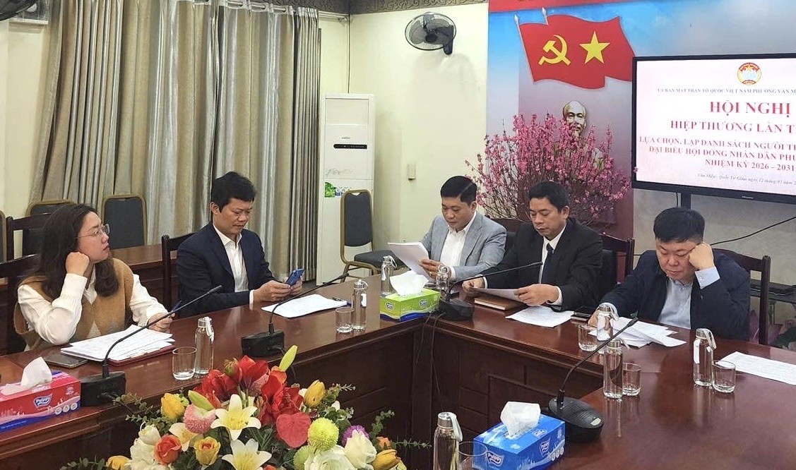 Phường Văn Miếu - Quốc Tử Giám: Hiệp Thương Lần Ba, Chốt Danh Sách 45 Ứng Cử Viên Hđnd Phường Nhiệm Kỳ 2026 - 2031