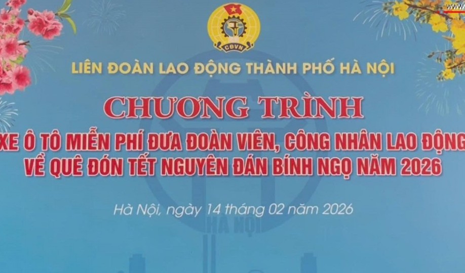 Hà Nội tổ chức đưa 1.200 công nhân về quê đón Tết