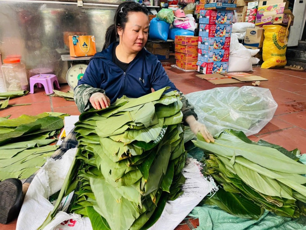 Làng bánh chưng Tranh Khúc tất bật phục vụ Tết Nguyên đán Bính Ngọ