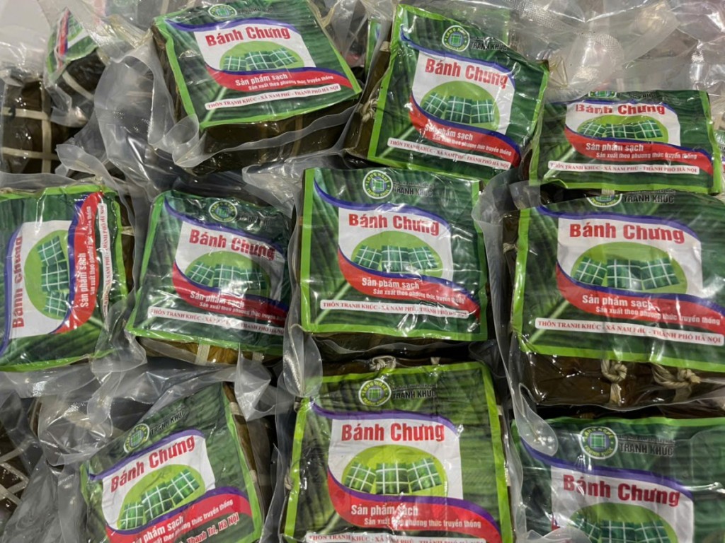 Làng bánh chưng Tranh Khúc tất bật phục vụ Tết Nguyên đán Bính Ngọ
