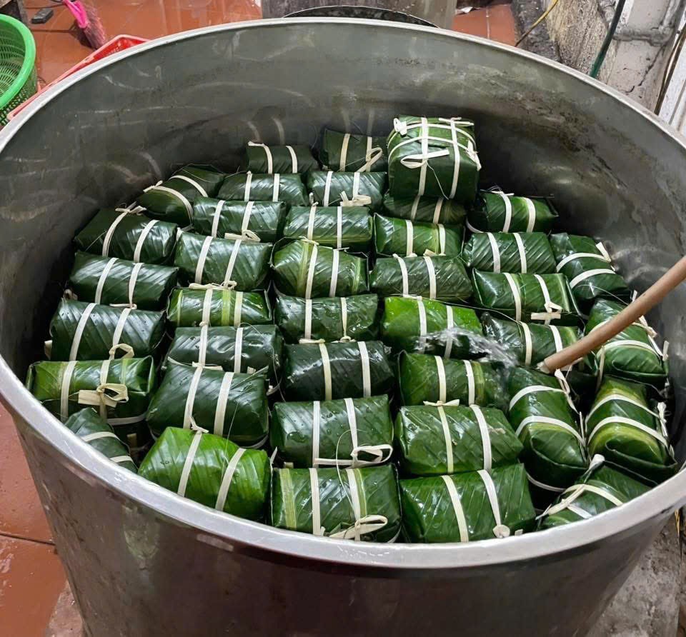 Làng bánh chưng Tranh Khúc tất bật vào mùa Tết Bính Ngọ 2026
