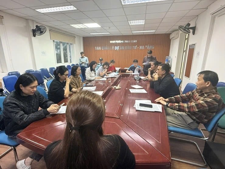 Phường Thanh Xuân đẩy nhanh chi trả bồi thường mặt bằng dự án đường Vành đai 2,5 Phường Thanh Xuân đẩy nhanh chi trả bồi thường mặt bằng dự án đường Vành đai 2,5