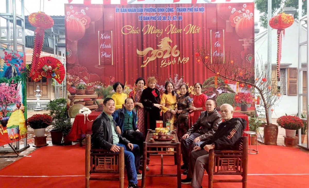 Lan tỏa phong trào đón Xuân Bính Ngọ 2026 ấm áp, nghĩa tình từ mỗi tổ dân phố