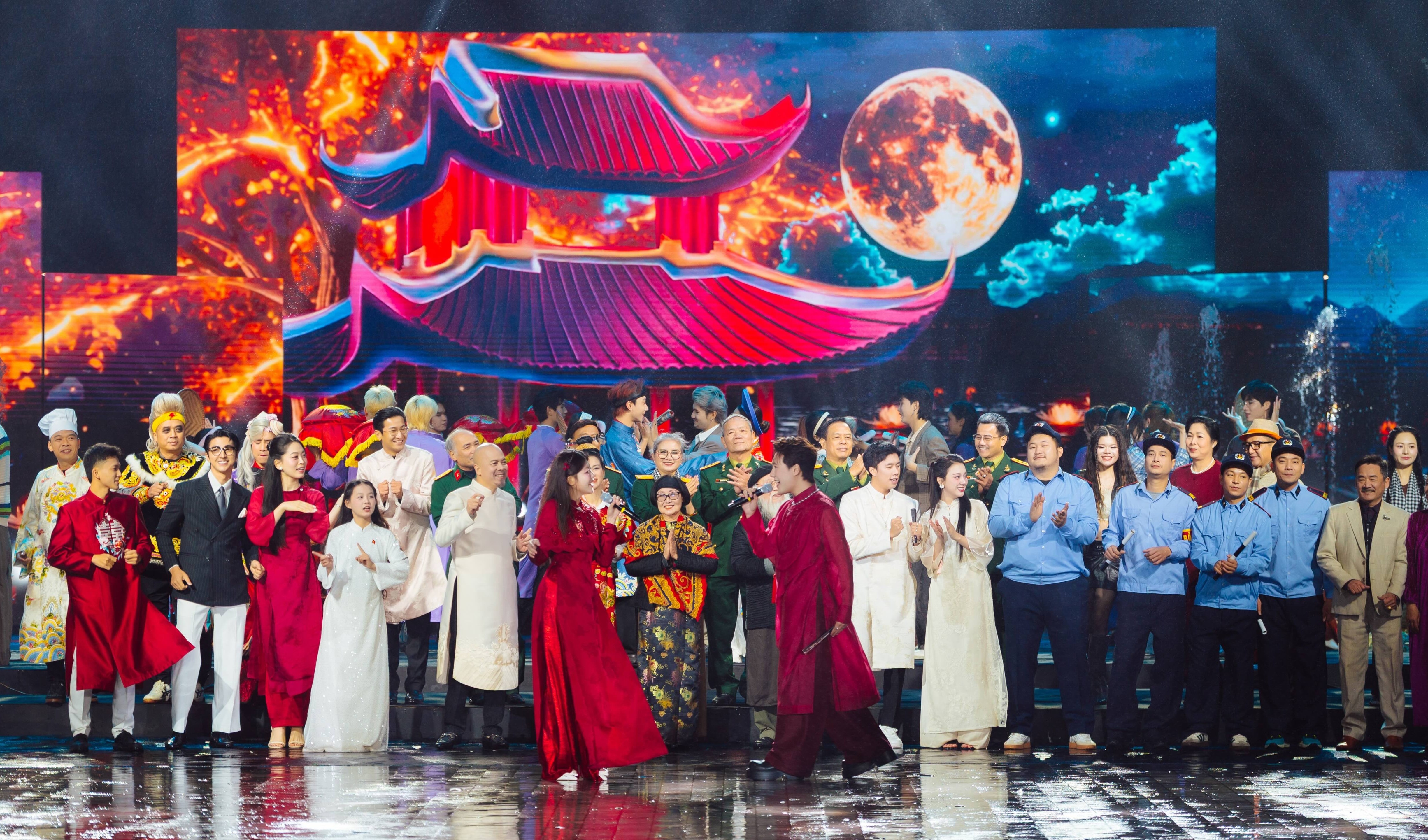 Chương trình nghệ thuật đặc biệt đêm Giao thừa "Gió và Tình yêu thổi trên đất nước tôi"