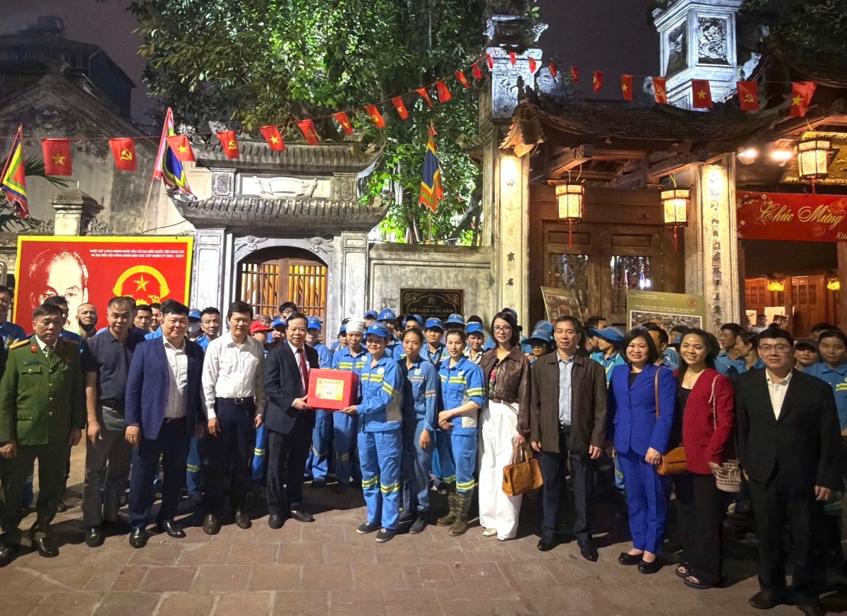 Công đoàn phường Văn Miếu - Quốc Tử Giám chăm lo chu đáo cho đoàn viên, tạo khí thế thi đua ngay từ đầu năm