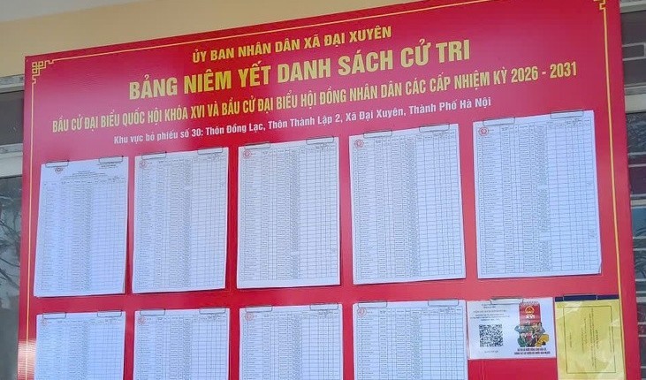 Xã Đại Xuyên triển khai hiệu quả chuyển đổi số phục vụ công tác bầu cử