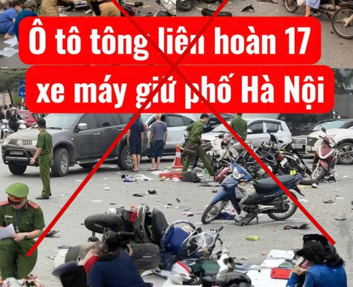 Công an Hà Nội cảnh báo chiêu trò dùng AI cắt ghép thông tin cũ gây hoang mang dư luận