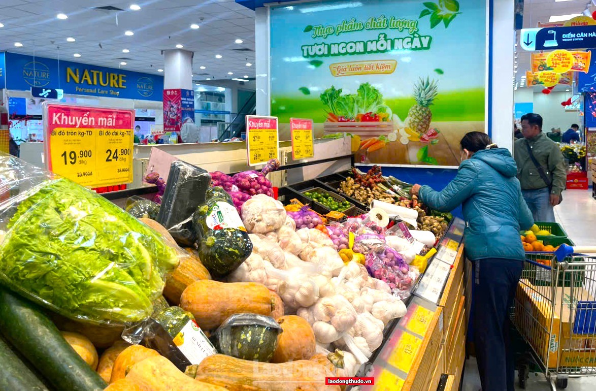 Hàng hoá đáp ứng tốt nhu cầu tiêu dùng tăng cao trong dịp Tết Hàng hoá đáp ứng tốt nhu cầu tiêu dùng tăng cao trong dịp Tết