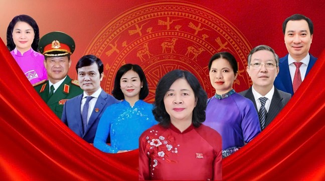 Chủ tịch và các vị Ủy viên Đoàn Chủ tịch Ủy ban Trung ương MTTQ Việt Nam ứng cử đại biểu Quốc hội khóa XVI