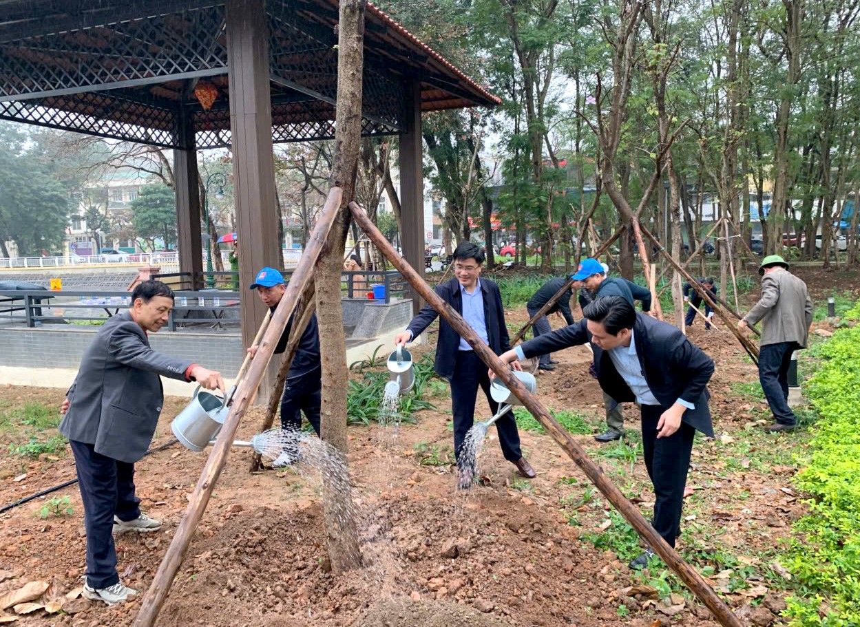 Nghĩa Đô lan tỏa phong trào “Tết trồng cây đời đời nhớ ơn Bác Hồ”